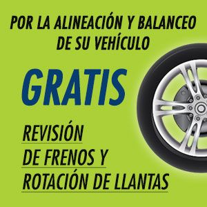 Promocion Alineación y Balanceo en Chía